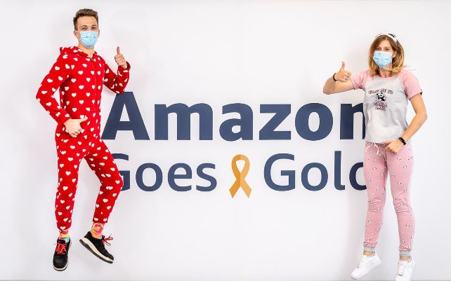 Amazon Goes Gold wspiera walkę z nowotworami dziecięcymi