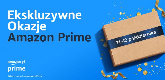 Amazon Prime obchodzi swoje pierwsze urodziny w Polsce nową akcją dla klientów, Ekskluzywne Okazje Amazon Prime, od 11 do 12 października